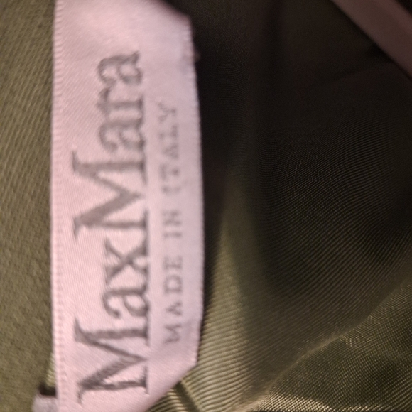 Max Mara Green Sheath Dress With Belt - Picture 11 of 15